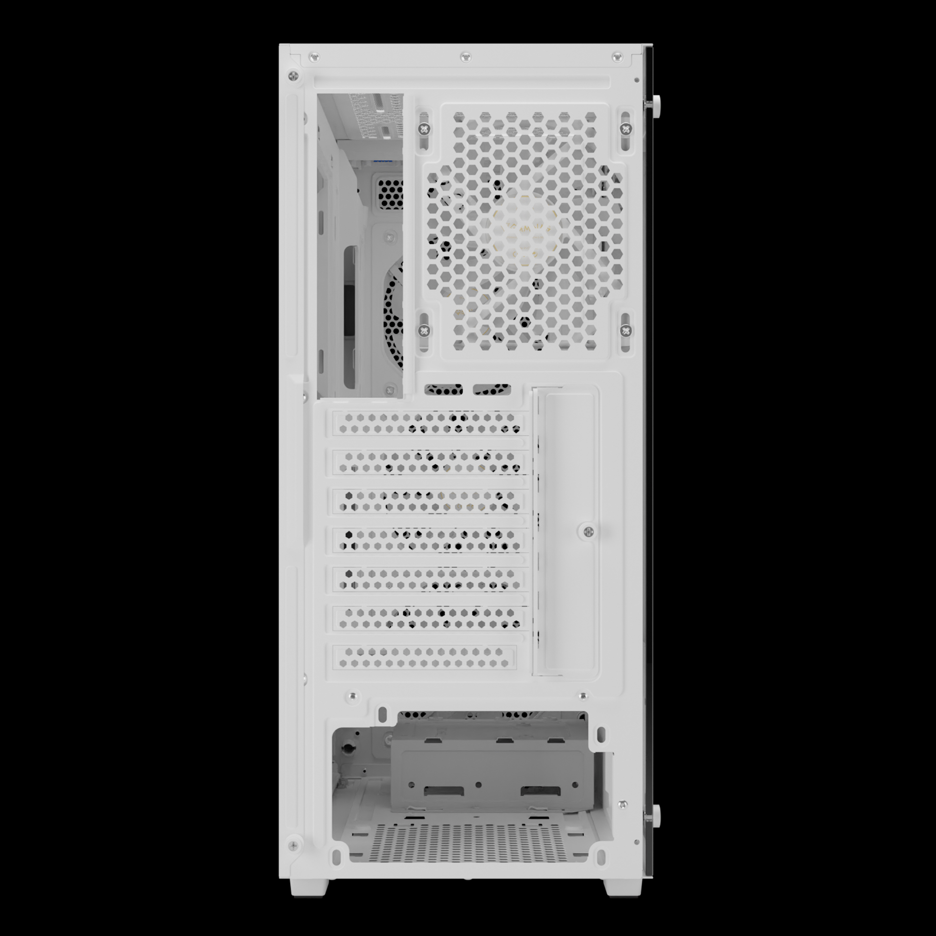 GAMDIAS AURA GC2 ELITE ARGB Mid Tower Gaming Case - White GAMDIAS AURA GC2 ELITE ARGB Mid Tower Gaming Case - White